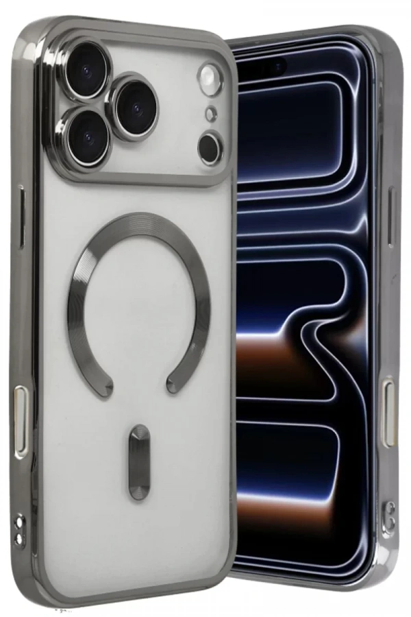 Apple iPhone 17 Pro Kross Magneticsafe Kapak - Titan Gri