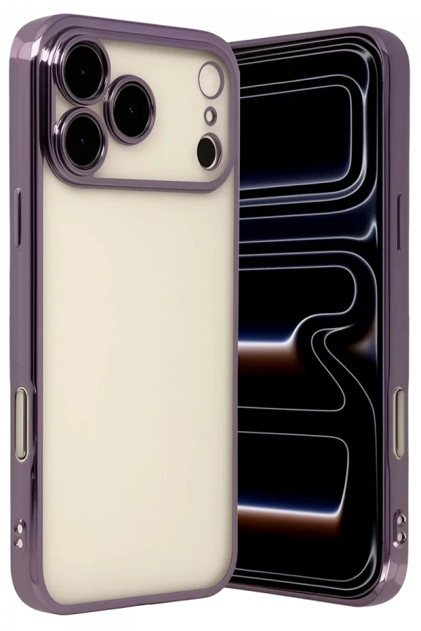 Apple iPhone 17 Pro Lensli Silikon - Mor