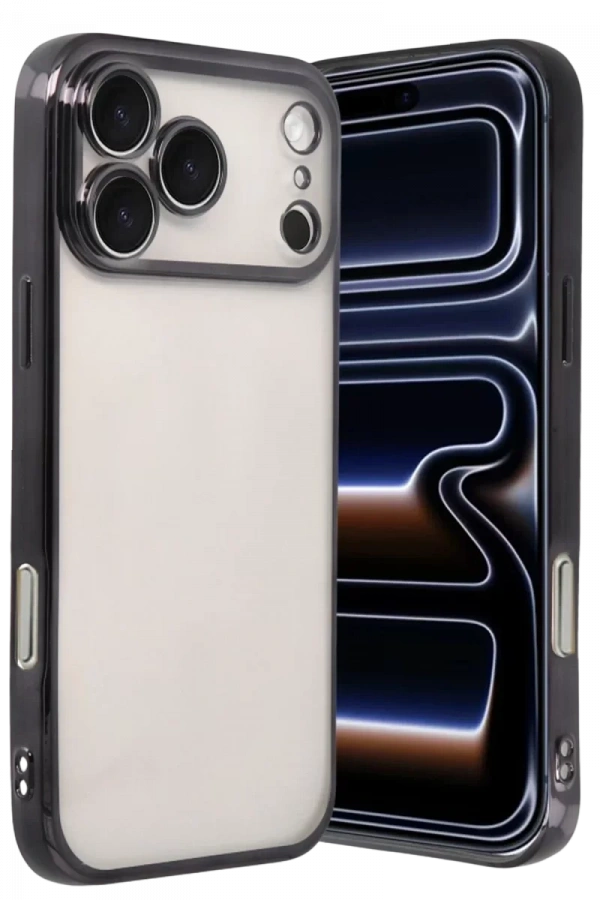 Apple iPhone 17 Pro Lensli Silikon - Siyah