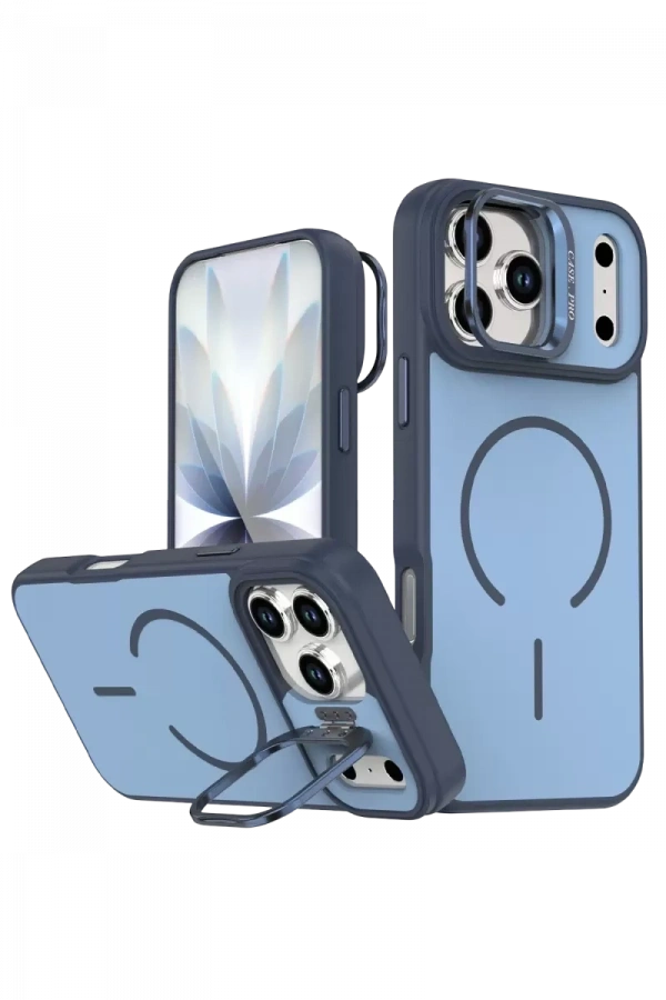 Apple iPhone 17 Pro Max Flexa Magsafe Kapak - Mavi