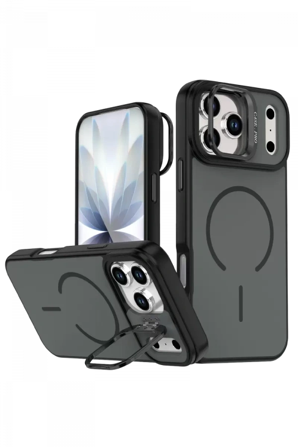 Apple iPhone 17 Pro Max Flexa Magsafe Kapak - Siyah