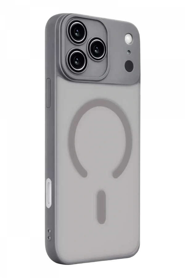 Apple iPhone 17 Pro Max Jota Lensli Magsafe Kapak - Titan Gri