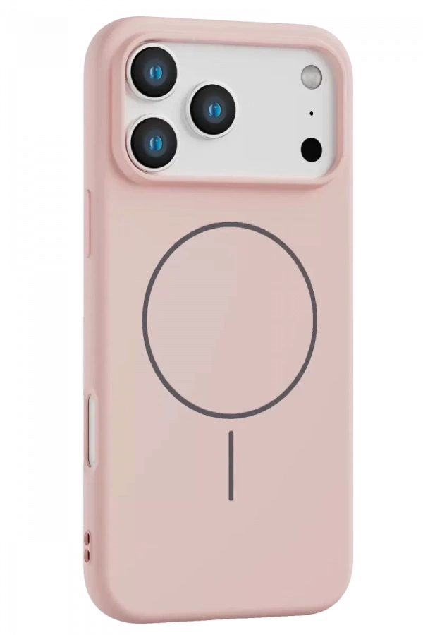 Apple iPhone 17 Pro Max Jully Magsafe Kapak - Pudra