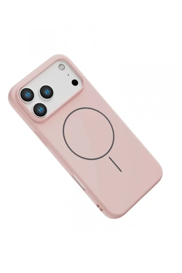 Apple iPhone 17 Pro Max Jully Magsafe Kapak - Pudra