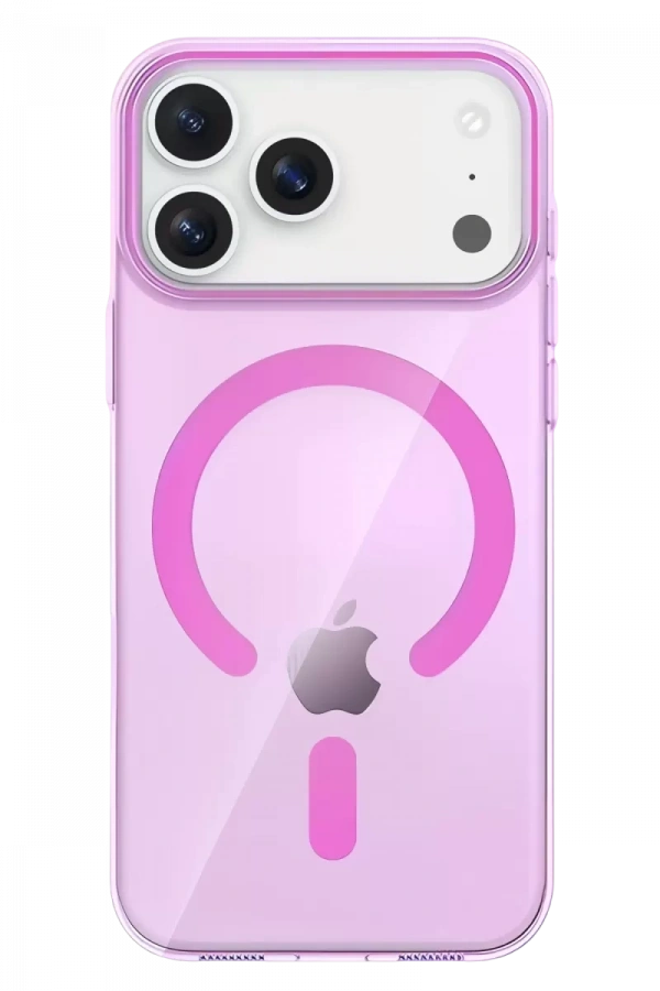 Apple iPhone 17 Pro Max PC Blank Magsafe Kapak - Pembe