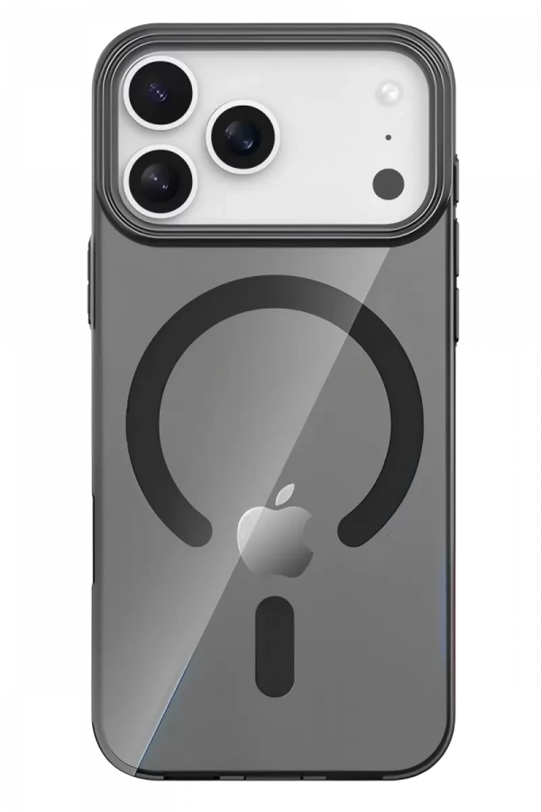 Apple iPhone 17 Pro Max PC Blank Magsafe Kapak - Siyah