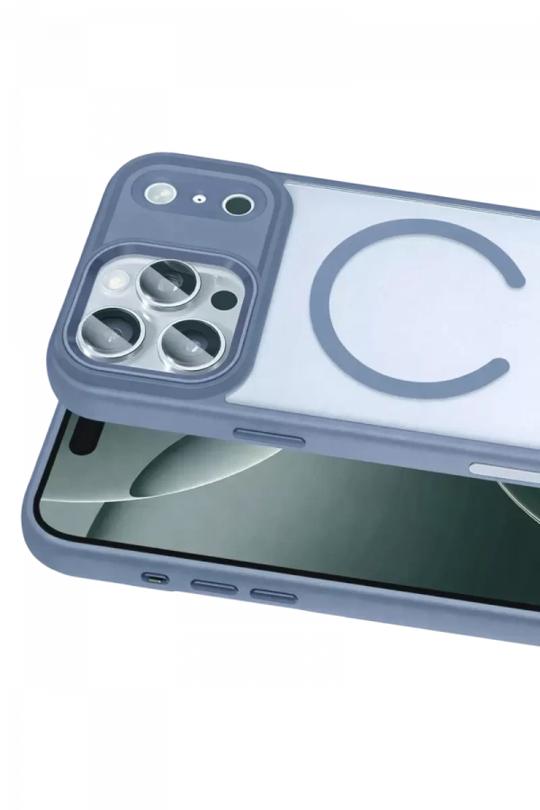 Apple iPhone 17 Pro Max Terea Magsafe Kapak - Açık Mavi