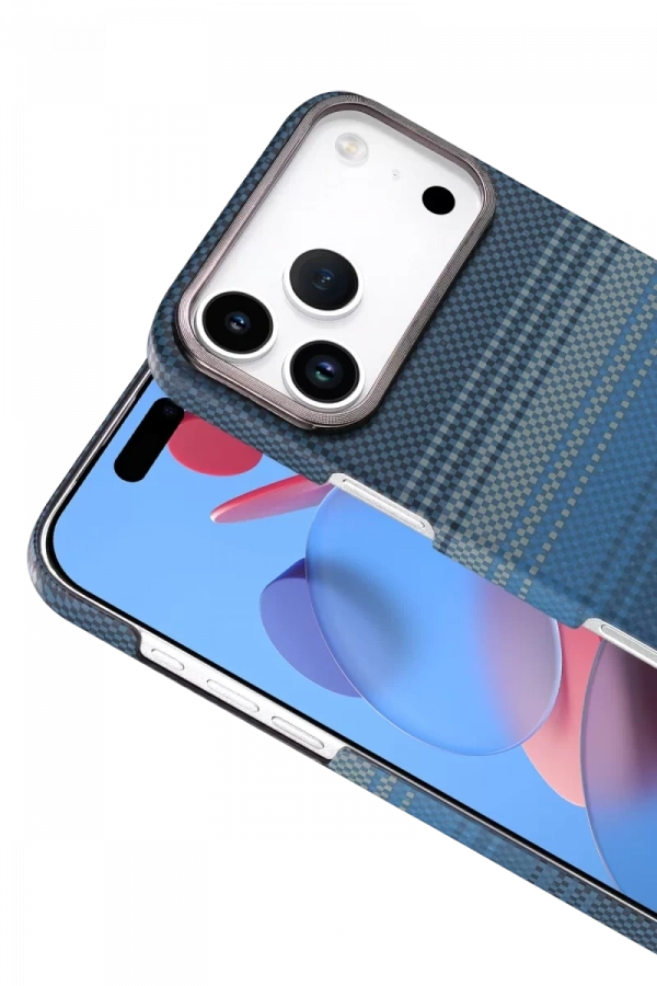 Apple iPhone 17 Pro Max Vega Magsafe Kapak - Mavi
