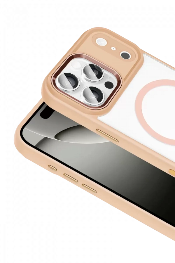 Apple iPhone 17 Pro Terea Magsafe Kapak - Pembe