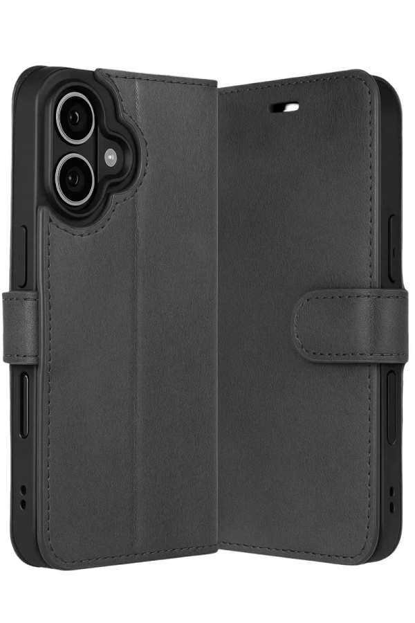Apple iPhone 17 Trend S Plus Kapaklı Kılıf - Siyah