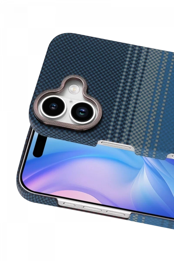 Apple iPhone 17 Vega Magsafe Kapak - Mavi