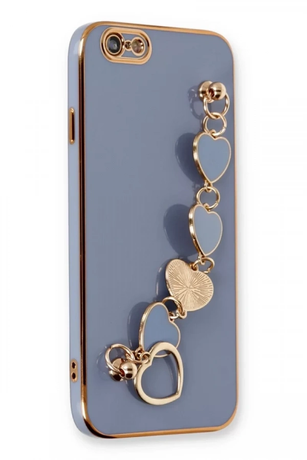 Apple iPhone 6 Kılıf Esila Silikon - Gri