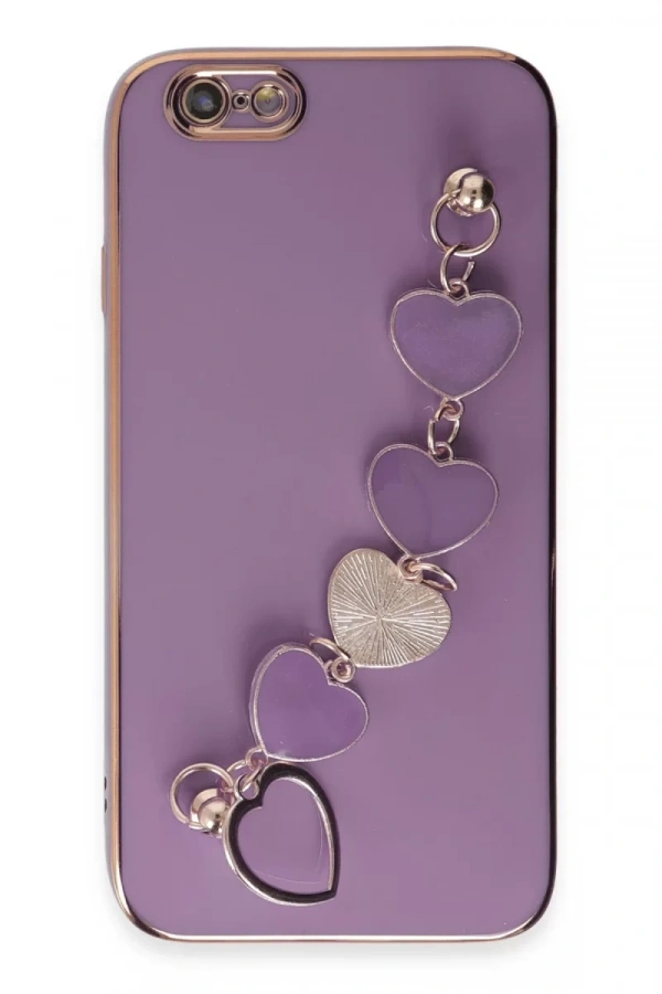 Apple iPhone 6 Kılıf Esila Silikon - Mor