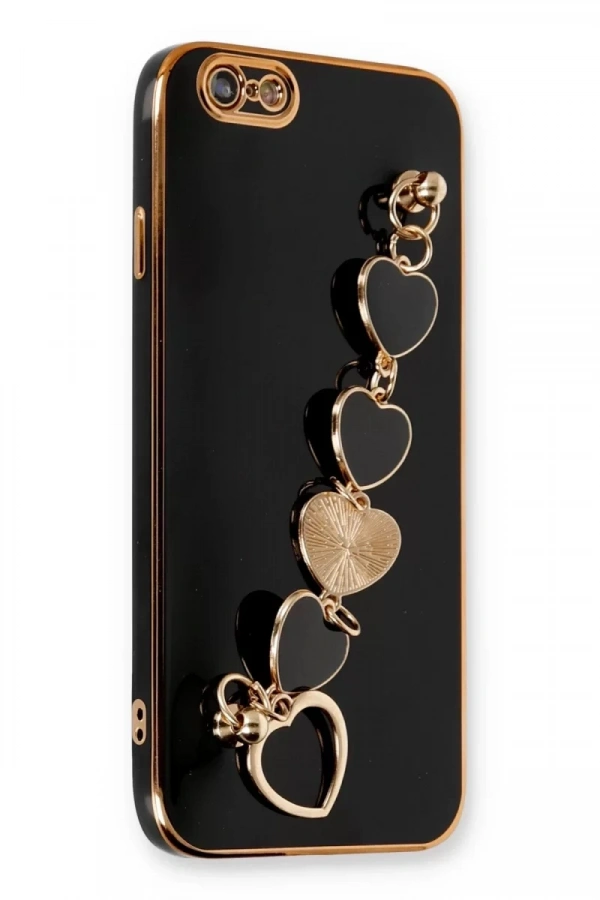 Apple iPhone 6 Kılıf Esila Silikon - Siyah