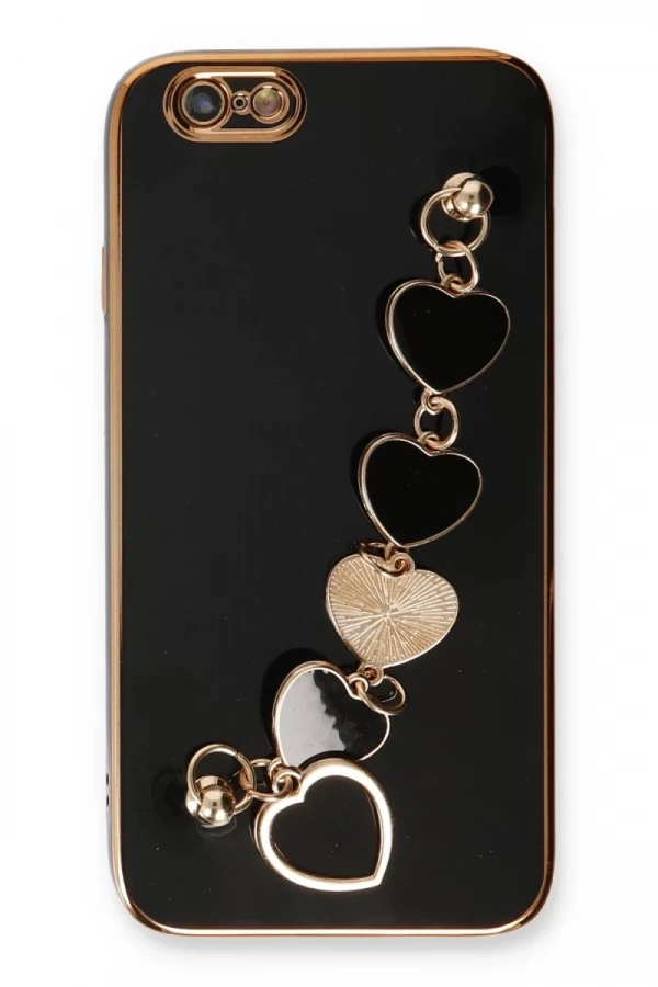 Apple iPhone 6 Kılıf Esila Silikon - Siyah
