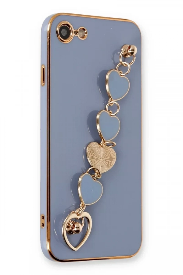 Apple iPhone 7 Kılıf Esila Silikon - Gri