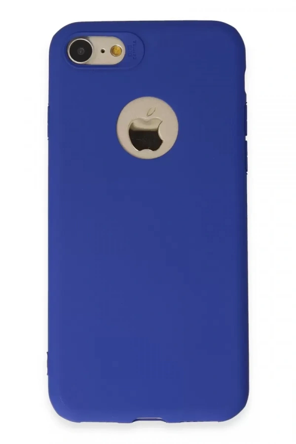 Apple iPhone 7 Kılıf First Silikon - Lacivert