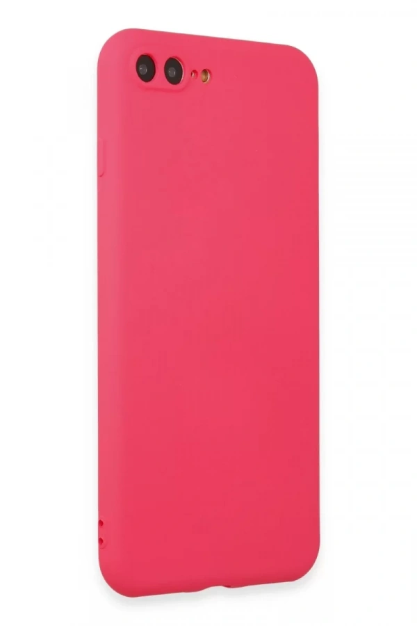 Apple iPhone 7 Plus Kılıf First Silikon - Pembe