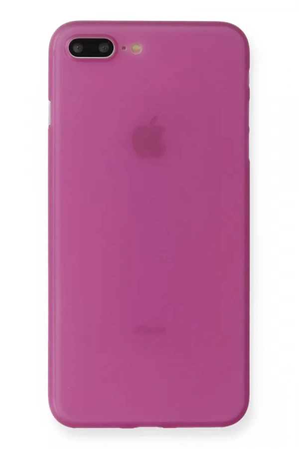 Apple iPhone 7 Plus Kılıf PP Ultra İnce Kapak - Pembe