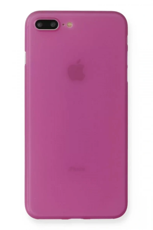 Apple iPhone 7 Plus Kılıf PP Ultra İnce Kapak - Pembe