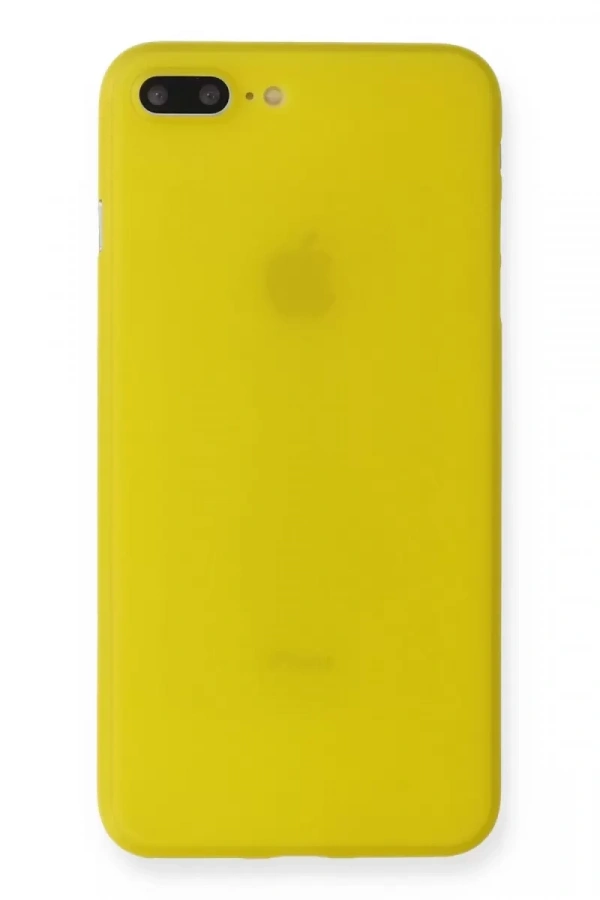 Apple iPhone 7 Plus Kılıf PP Ultra İnce Kapak - Sarı