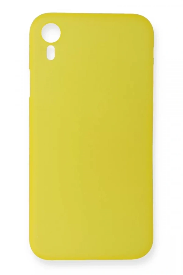 Apple iPhone XR Kılıf PP Ultra İnce Kapak - Sarı