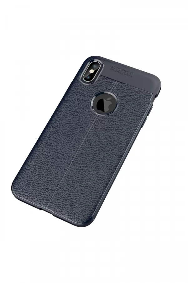 Apple iPhone XS Max Kılıf Auto Focus Kapak - Lacivert