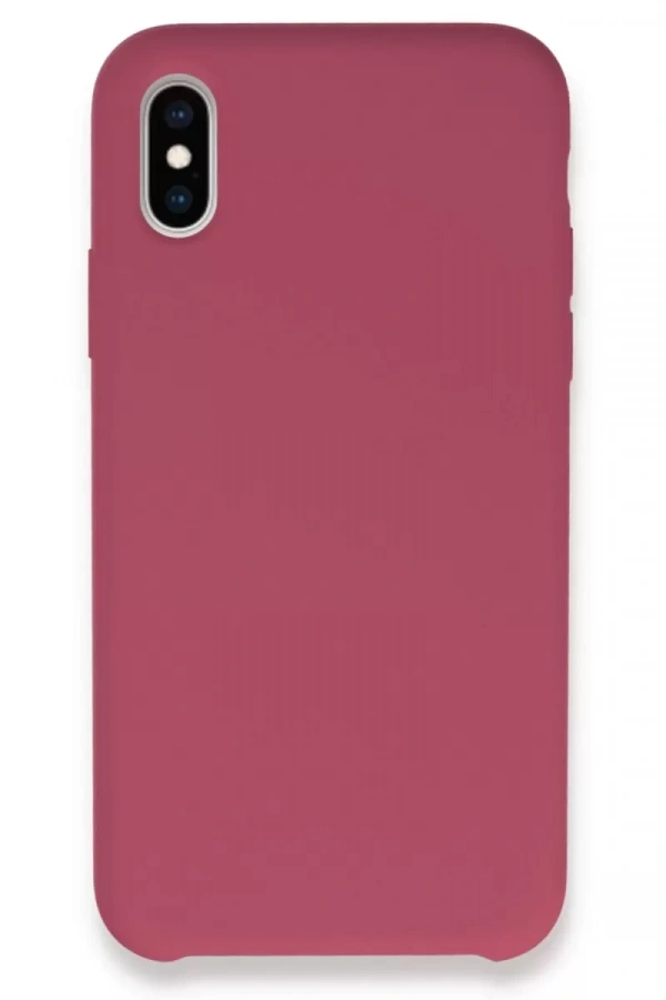 Apple iPhone XS Max Kılıf Lansman Legant Silikon - Fuşya