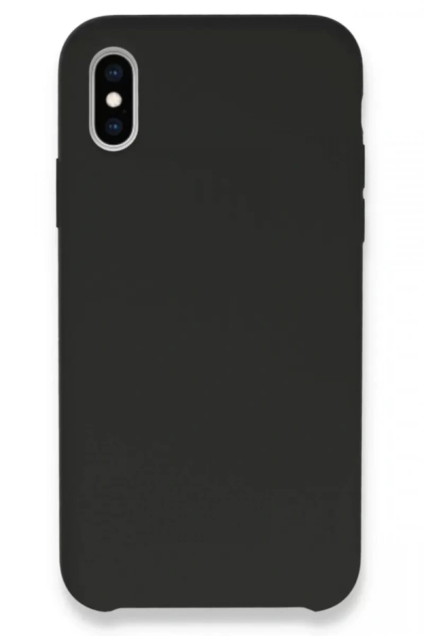 Apple iPhone XS Max Kılıf Lansman Legant Silikon - Siyah