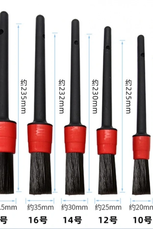 Araba Detaylı Temizlik Fırça Seti
