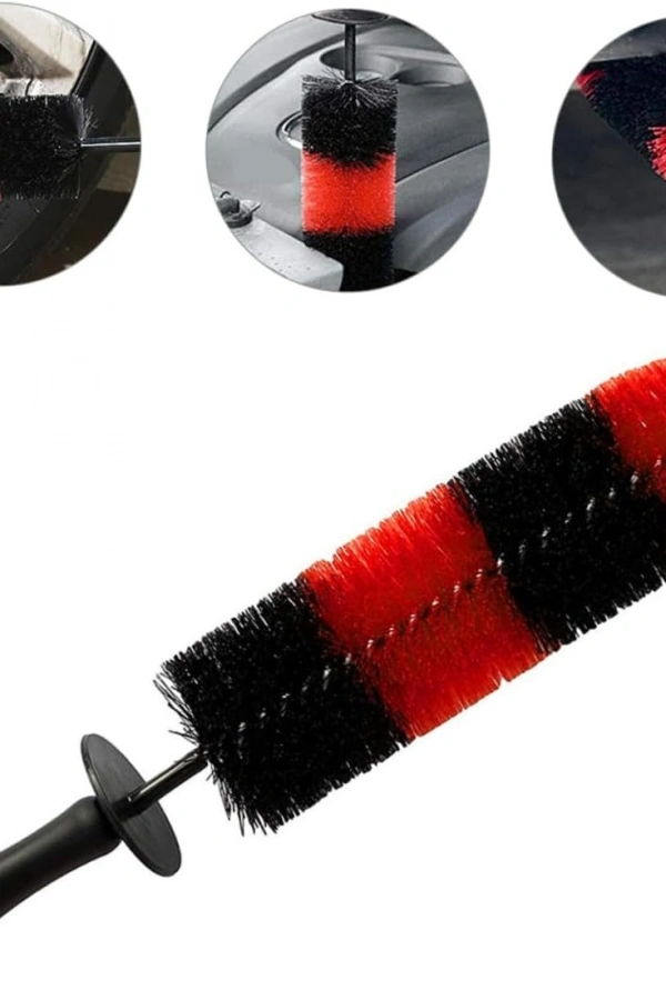 Araba Oto Yıkama Saplı Jant Fırçası 43 cm 1 Adet