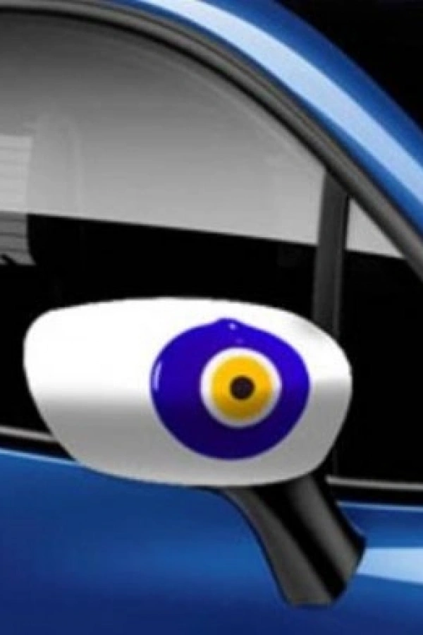 Araç Ayna Kılıfı 2 Adet - Nazarlık