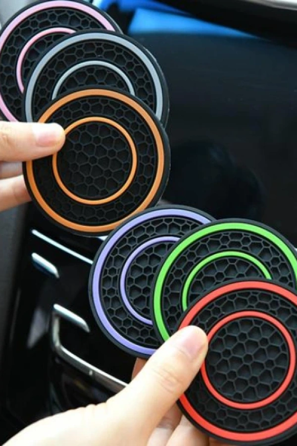 Araç İçi Bardak Tutucu Matları