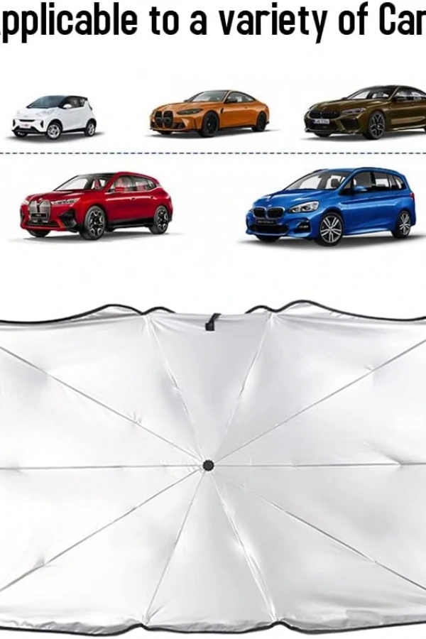 Araç İçi Ön Cam Şemsiye Güneşlik