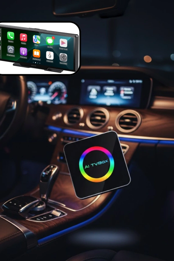 Araç İçin Kablosuz CarPlay Android Auto Multimedya Çözümü