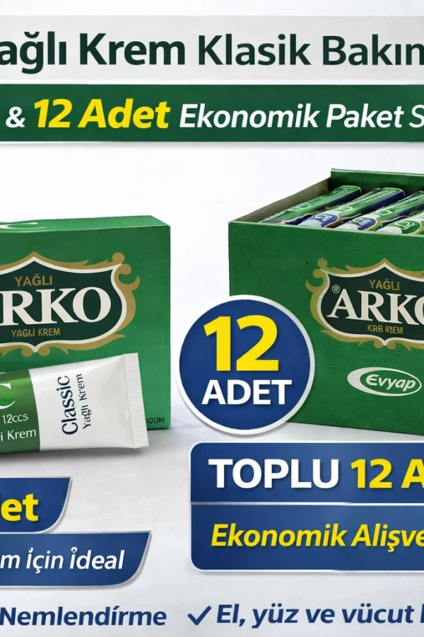 Arko Yağlı Krem Klasik Bakım Kremi 1 ADET