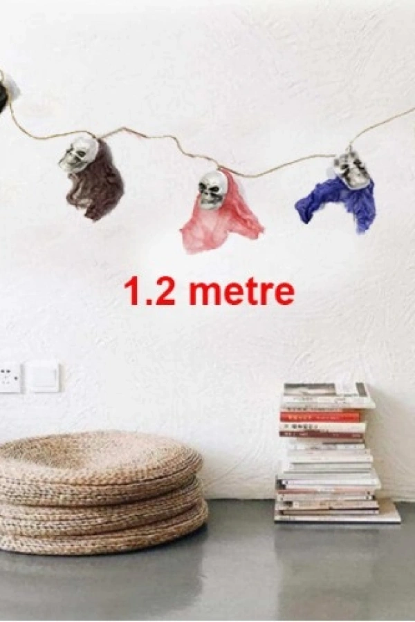 Asmalı Kuru Kafa Süsü 5 Adet