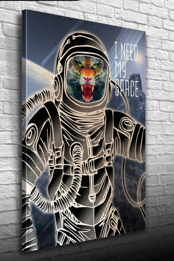 Astranot Kaplan Kanvas Tablo 50 x 70