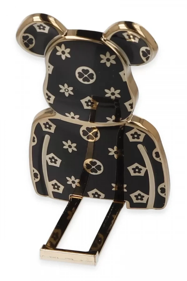 Astro Stand Ayıcık Desenli - Siyah