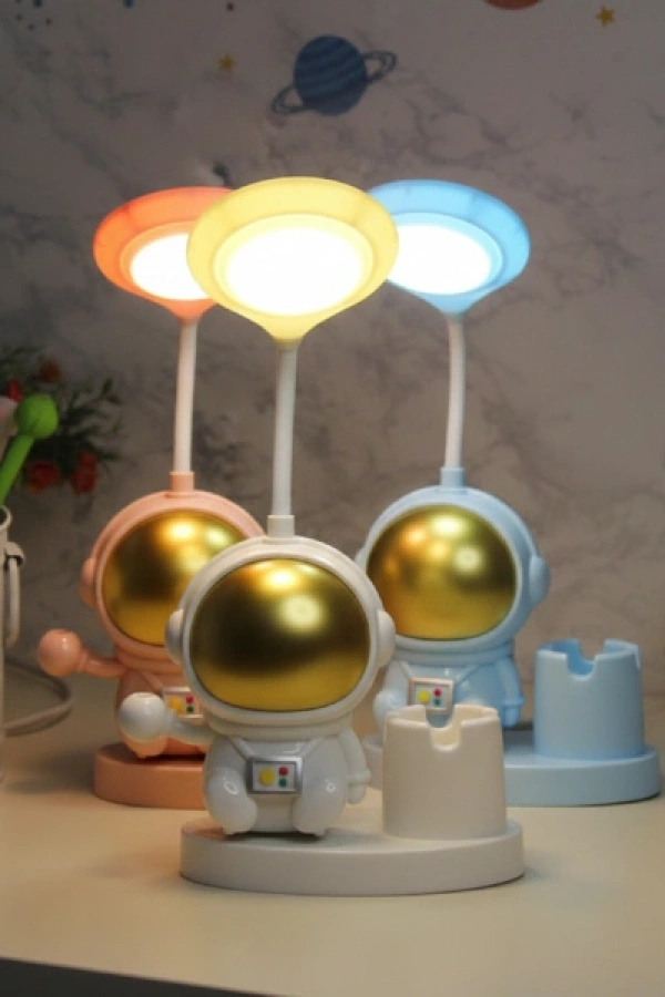 Astronot Masa Lambası Kalemlik