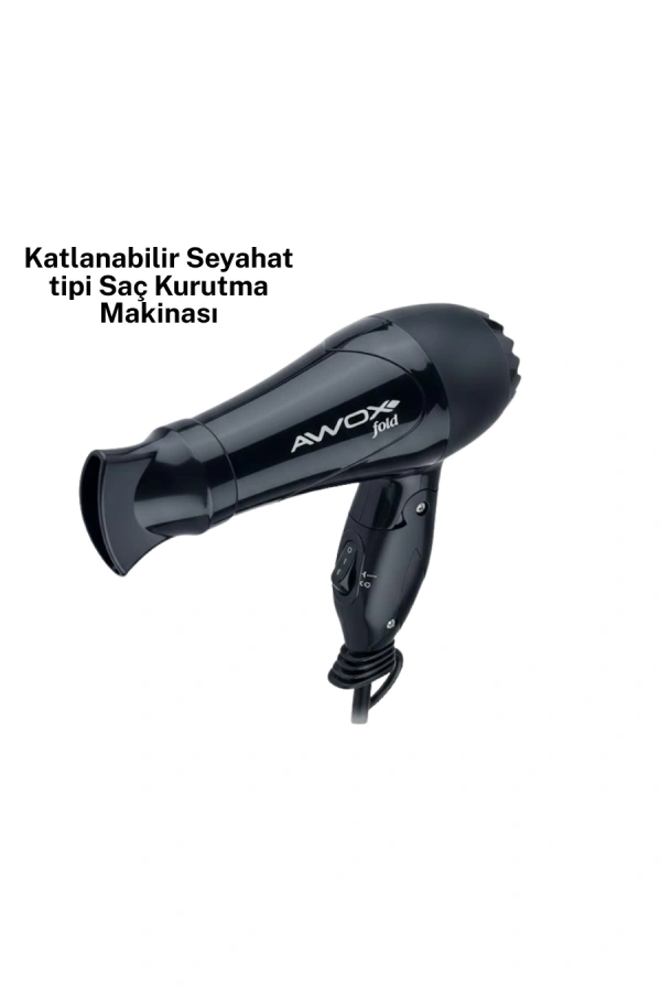 AWOX MİNİ FÖN SİYAH