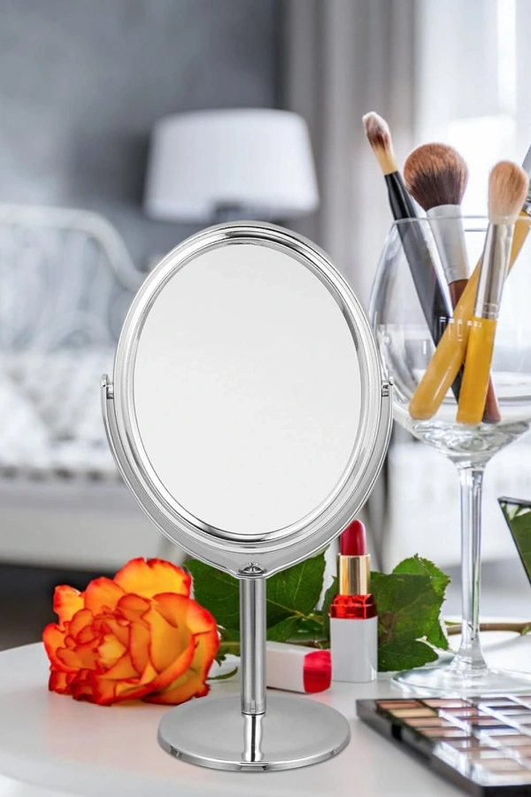 Ayaklı Oval Ayna 8 x 10 Cm