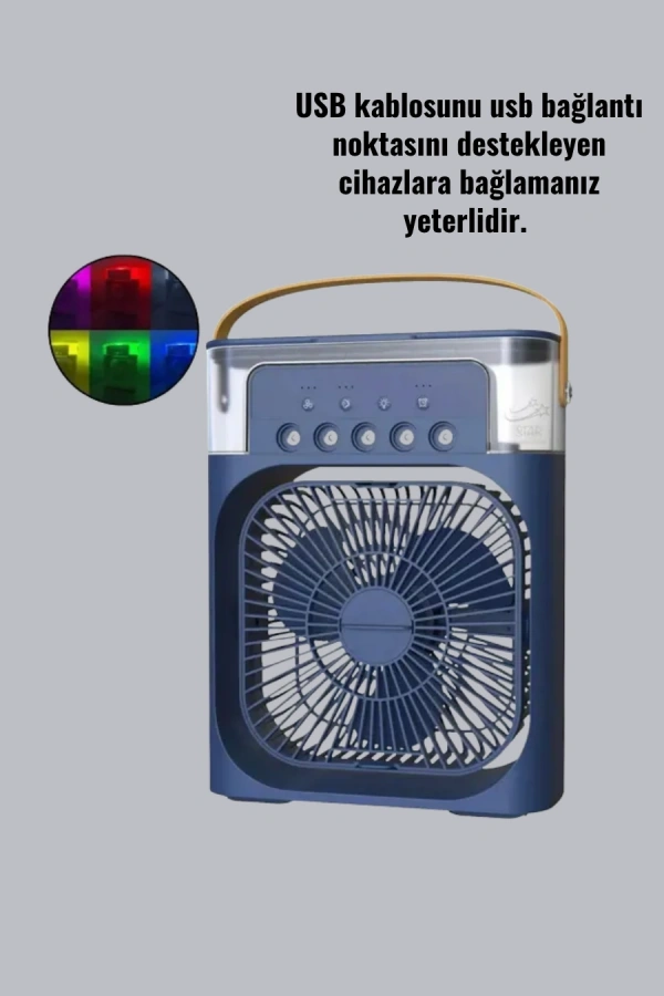 Ayarlanabilir Hız ve Yönlü Yüksek Performanslı Masaüstü Fan
