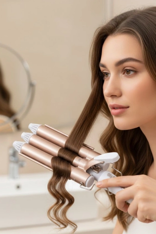 Ayarlanabilir Isılı Bukle Saç Maşası