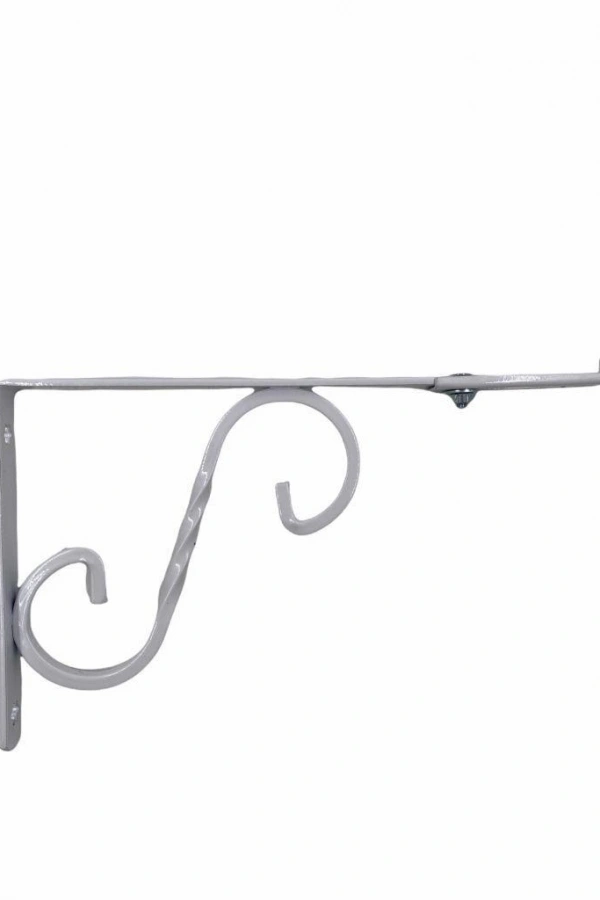 Ayarlı Ferforje Raf Altı No:1 Beyaz