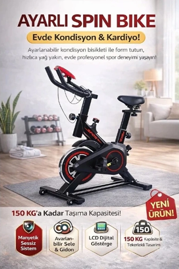 Ayarlı Spin Bike