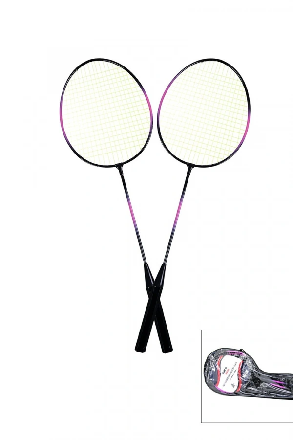 BADMİNTON RAKET SETİ ÇANTALI 2 PARÇA