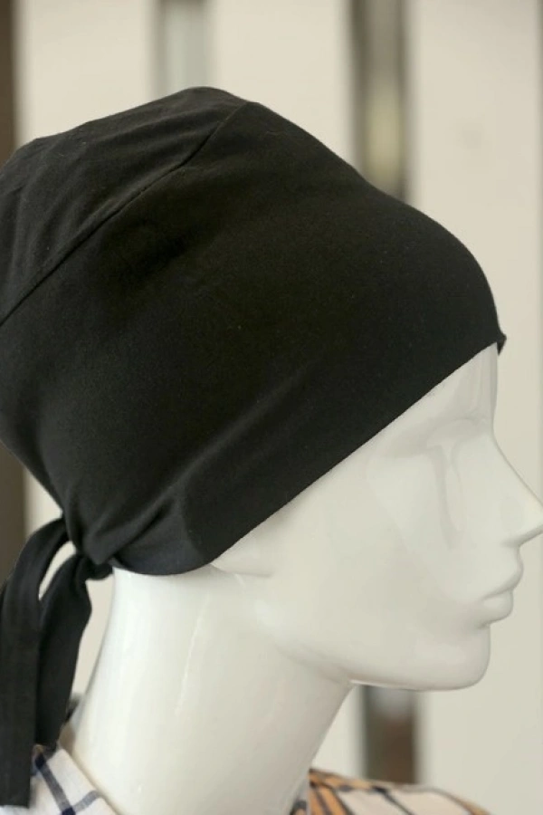 Bağlamalı Tesettür Bone - Bağlamalı Bandana 5 Adet