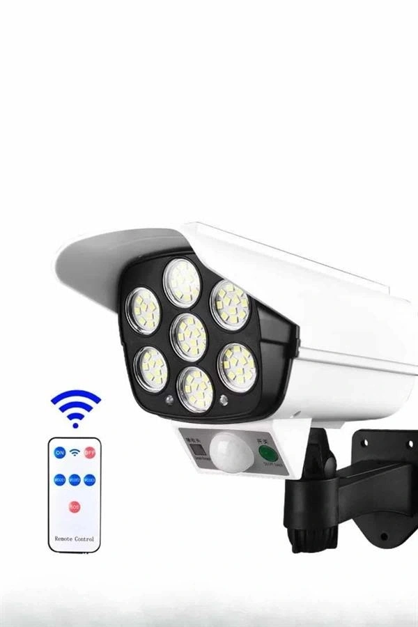 Bahçe Aydınlatması Hareket Sensörlü Led Aydınlatma Kamera Görünümlü