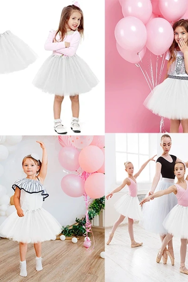 Bale Gösteri Eteği Beyaz